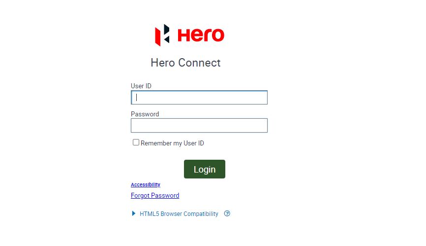 Hero Connect Login