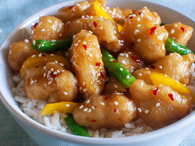 honey sesame chicken